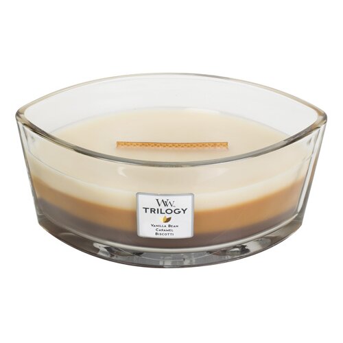WoodWick caf&amp;eacute; sweets mirisna svijeća s drvenim fitiljem 453,6 g Slike