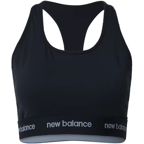 New Balance Sportski grudnjak crna / bijela