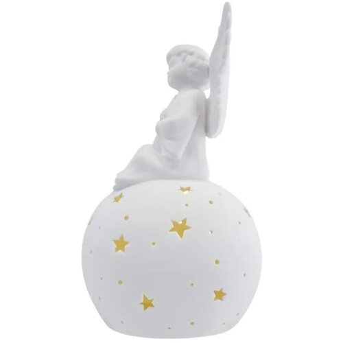Emos LED božićna dekoracija LED/0,4W/2xAA keramički anđeo Slike