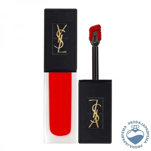Yves Saint Laurent Tatouage Couture Velvet Cream Liquid Lipstick (N&amp;deg;201 Rouge Tatouage) 6ml Slike