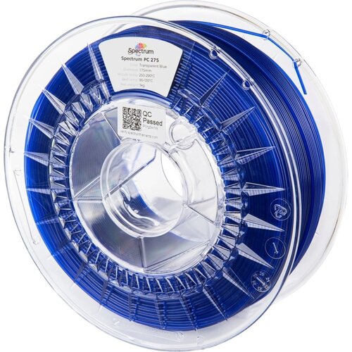 Spectrum PC 275 Transparent Blue, 1.75 mm / 1000 g Cene