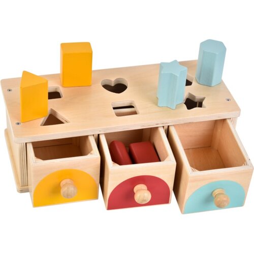 2Kids Toys Shape Sorting Box aktivna igračka 12m+ 10 kom Cene