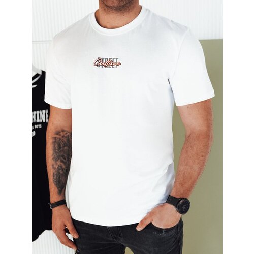 DStreet Men's T-shirt with white print Cene