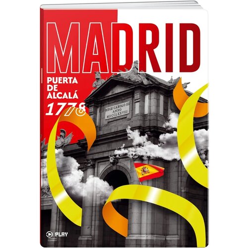  Premium, sveska, 50 lista, City by night - odaberite motiv A4 Dikto Madrid Cene