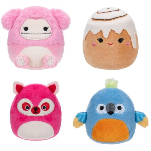 Squishmallows Pli&amp;scaron;ane igračke u setu 4 kom Micromallows 4Pack &amp;ndash; Slike