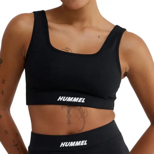 Hummel Ženski sportski top Elemental Cotton, Crni Cene