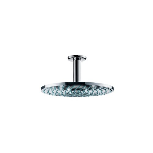 Hansgrohe Raindance S 240 Chrome nadglavni tu&amp;scaron; okrugli sa 1 mlazom i držačem nadglavnog tu&amp;scaron;a plafonskim 27463000 Slike