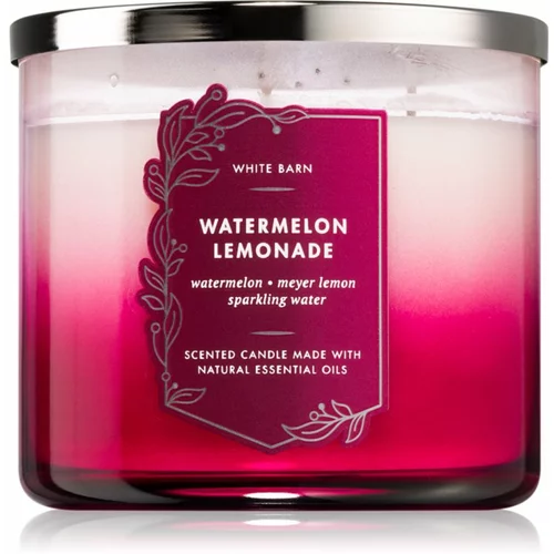 Bath & Body Works Watermelon Lemonade dišeča sveča 411 g