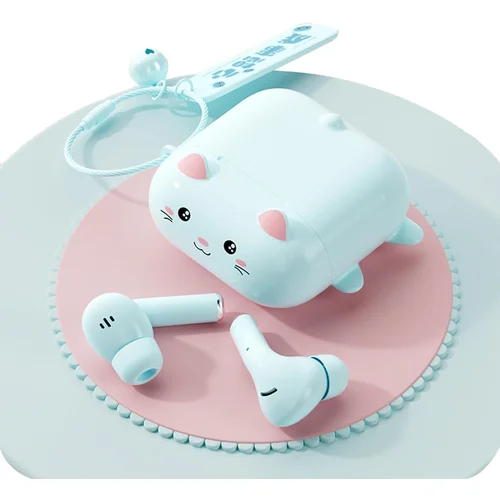 Dardanar brezžične srčkane ušesne slušalke bluetooth kawaii, (21173640)