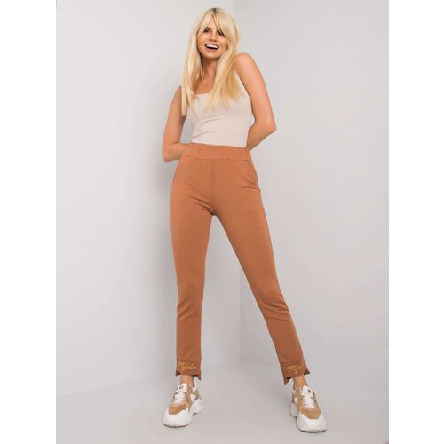 FANCY Sweatpants-FA-DR-7337.27X-light brown Slike