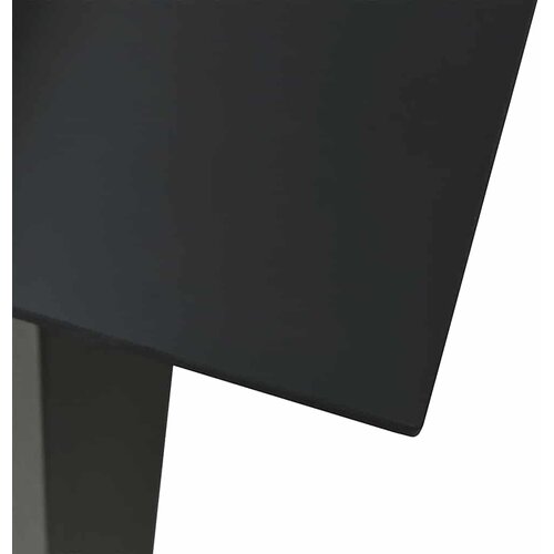  7-dijelni vrtni blagovaonski set od PVC ratana crni Slike