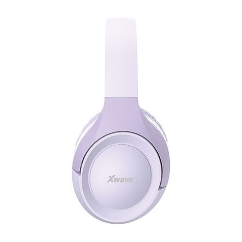 X Wave MX100 purple bluetooth slu&amp;scaron;alice stereo sa mikrofonom/v5.3/FM/Aux/microSD Slike
