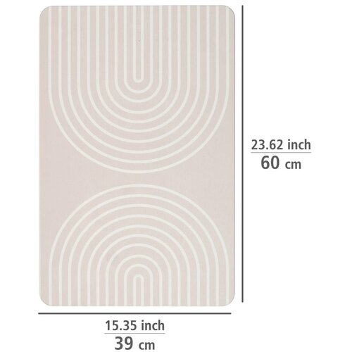Wenko Bež kopalni&amp;scaron;ka preproga iz diatomejske zemlje 39x60 cm Nazca &amp;ndash; Slike