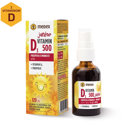 Medex Vitamin D 500 Junior, pršilo