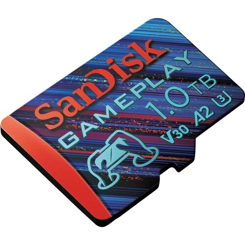 San Disk GamePlay microSDXC UHS-I Card, 1TB Gaming&amp;nbsp;microSDXC,&amp;nbsp;190MB/s,&amp;nbsp;130MB/s&amp;nbsp;W,&amp;nbsp;UHS-I,&amp;nbsp;V30,&amp;nbsp;U3,&amp;nbsp;C10,&amp;nbsp;RPD1 Slike