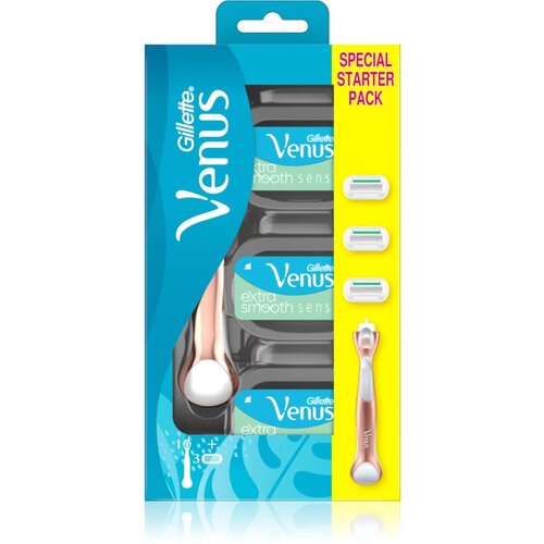 Gillette Venus Sensitive Smooth brijač + zamjenske britvice 3 kom Cijene