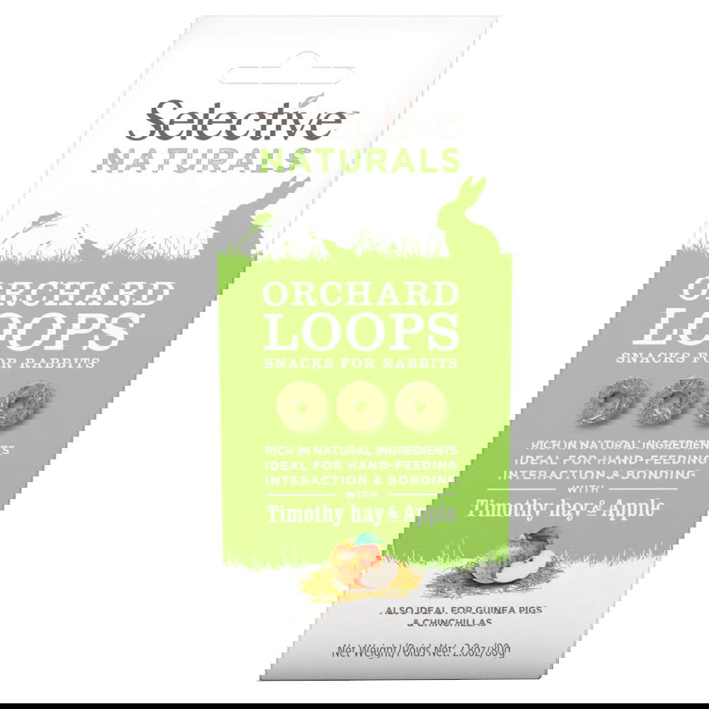 Selective Naturals Orchard Loops za kuniće - 2 x 80 g Cijene