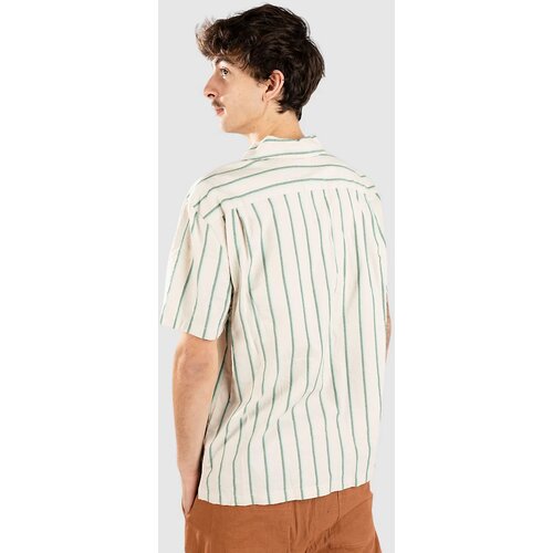 Brixton Cru Stripe Shirt acqtc gree Slike