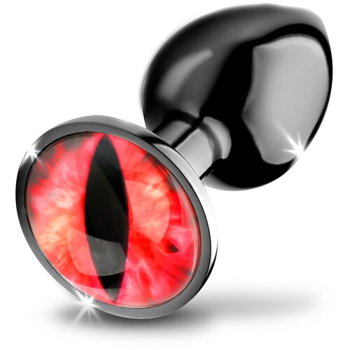 Creature Cocks Sinister Eye Red Eye Metal Butt Plug Small Cene