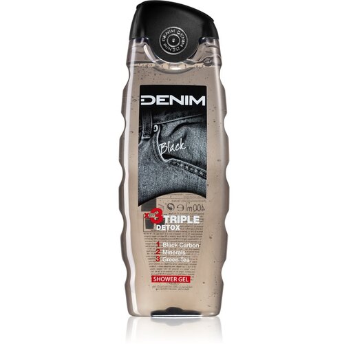 Denim Black gel za prhanje za moške 400 ml Cene