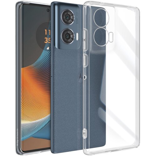 Oem Mayaxess, Mehak silikonski etui za Motorola Edge 50 Fusion, Prozorno, (5000215627) Cene
