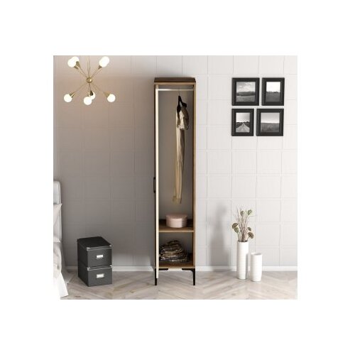 Hanah home Ormar Kumsal S, 40x47,5x201,4 cm, Krem Cene