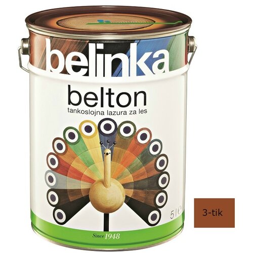 Belinka Lazura za za&amp;scaron;titu drva Belton (Boja: Tikovina, 5 l) Slike