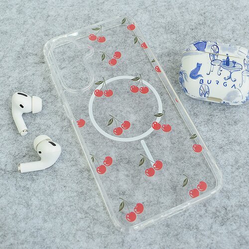 Nanobit Maska za Samsung S24/ S921B/ S25/ S931B Sweet Cherry Mag Case Print Slike