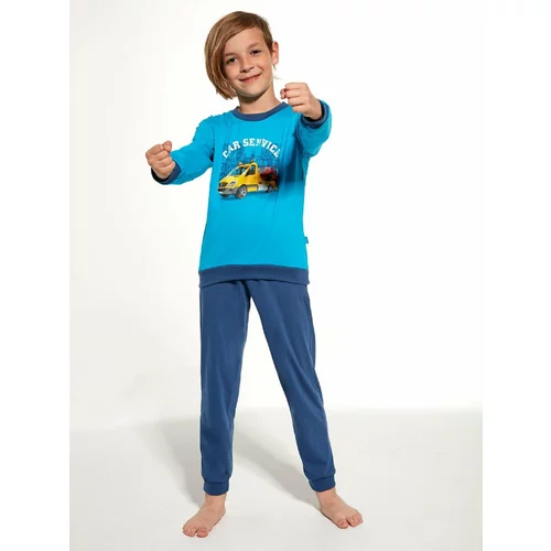 Cornette Pyjamas Kids Boy 477/130 Car Service 86-128 turquoise