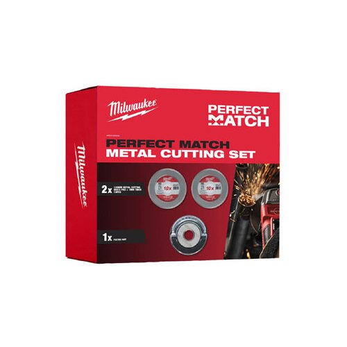 Milwaukee rezni set za brusilicu 20 kom. reznih ploča 125x 1.0 mm + fixtec matica 4932492888 Cene
