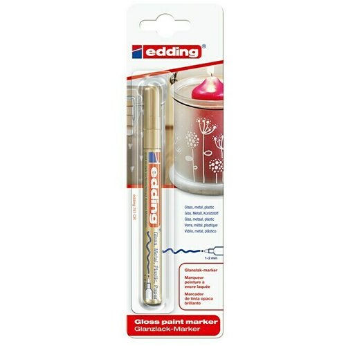 Edding Marker za ukrašavanje 751 (Zlatne boje, 1 mm - 2 mm) Cijene