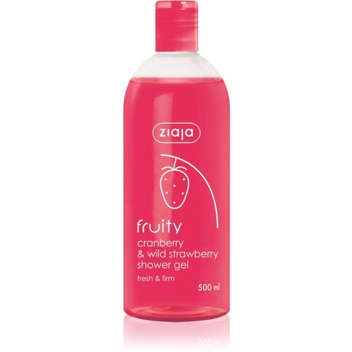 Ziaja Fruity Cranberry & Wild Strawberry hidratantni gel za tuširanje 500 ml Cijene