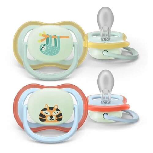 Avent Philips Varalica Ultra Air noćna SCF376-24, 0-6 meseci, 2 Komada Slike