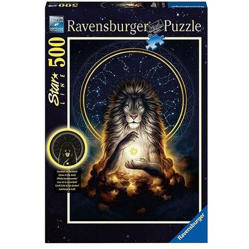 Ravensburger puzzle - Svetlosni lav - 500 delova Cene