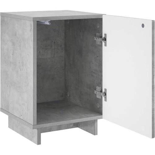 Noćni ormar 2 pcs Betonska siva 33,5 x 34,5 x 50 cm Slike
