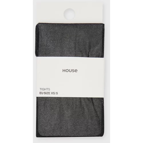 House - Čarape s gaćicama - Crna