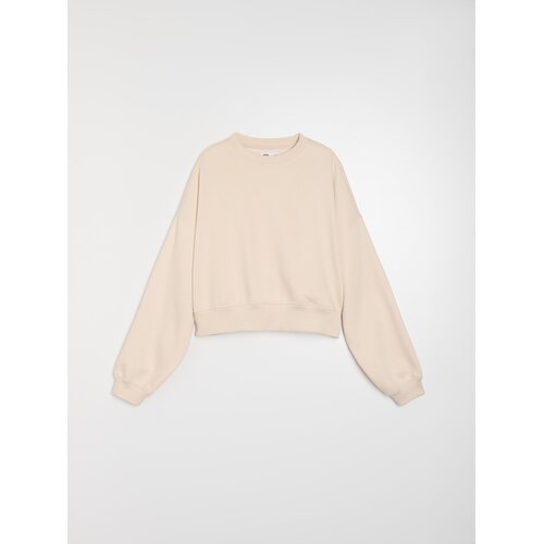Sinsay Kratka crewneck majica Slike
