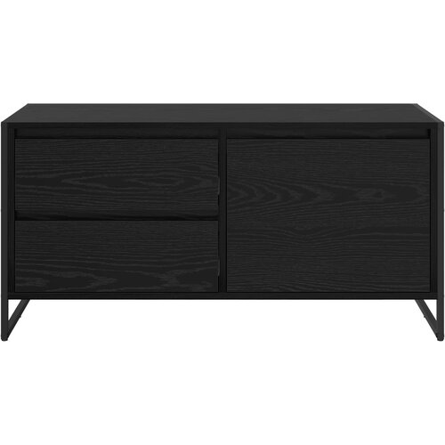  ormar Crni hrast 100 x 36 x 49.5 cm Konstruirano drvo Slike