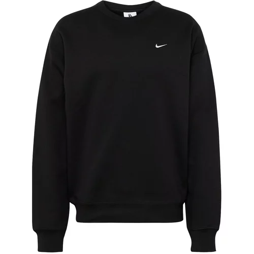 Nike Sportswear Majica 'Swoosh' črna / bela