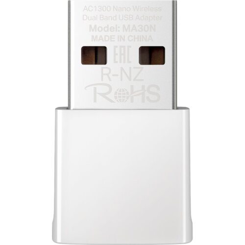 Mercusys MA30N AC1300 Nano Wireless Dual Band USB Adapter, 400 Mbps at 2.4 GHz + 867 Mbps at 5 GHz, Internal... Cijene