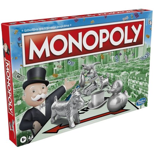 DRU&amp;Scaron;TVENA igra Hasbro Monopoly Klasik 8+ Slike