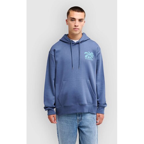 Quiksilver Salt Water Palm Rise Hoodie vintage indigo Cene