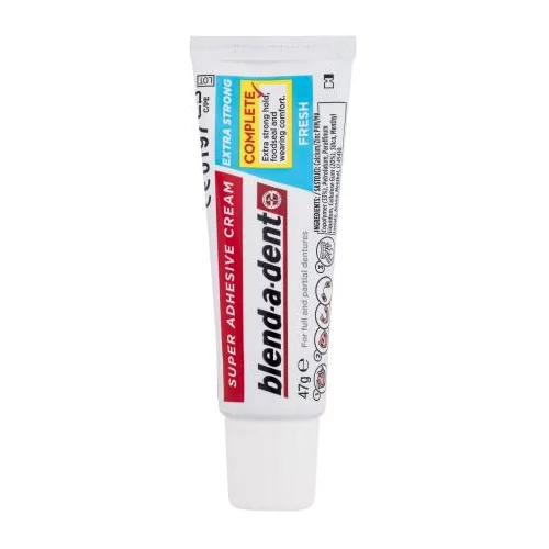Blend-a-dent Extra Strong Fresh Super Adhesive Cream svježa krema za fiksiranje zubnih proteza 47 g unisex