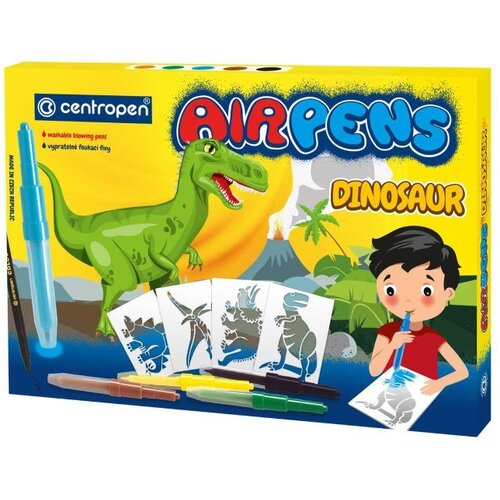 CENTROPEN Duvajući flomasteri Dinosaurus 5+1 komada 1500/05+1 Cene