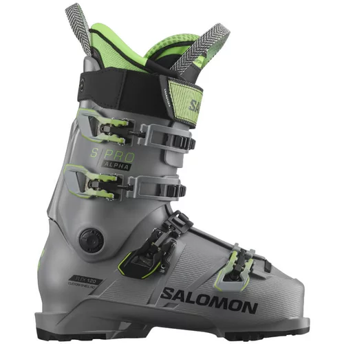 Salomon S/Pro Alpha 120 Steel Grey/Pastel Neon Green 1/Black 26/26,5 22/23