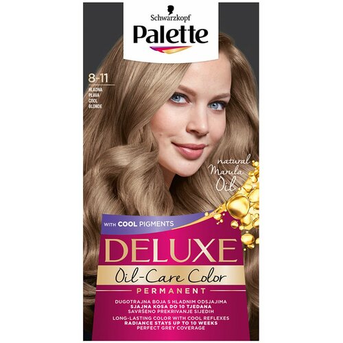 PALETTE DE LUX palette deluxe boja za kosu 8-11 cool natural blonde Slike