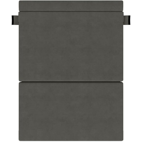 SOFA na razvlačenje Tamnosiva 152 x 86,5 x 60 cm Tkanina Slike