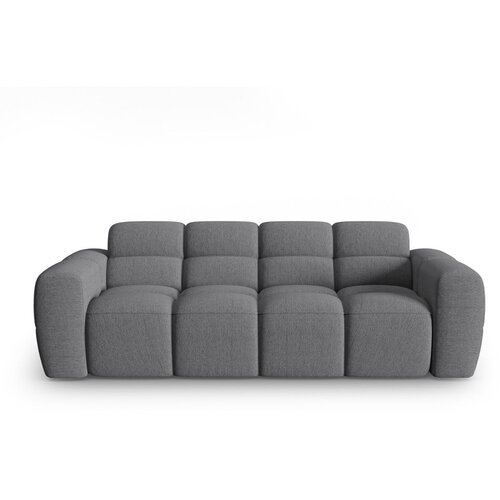 Micadoni Home Siva sedežna garnitura 216 cm Lisa – Cene