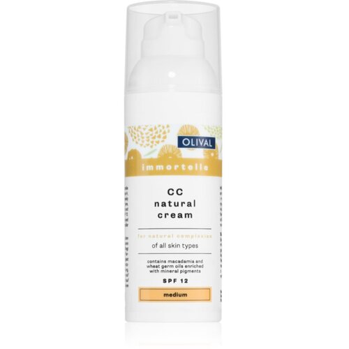 OLIVAL Immortelle vlažilna CC krema SPF 12 odtenek Medium 50 ml Cene