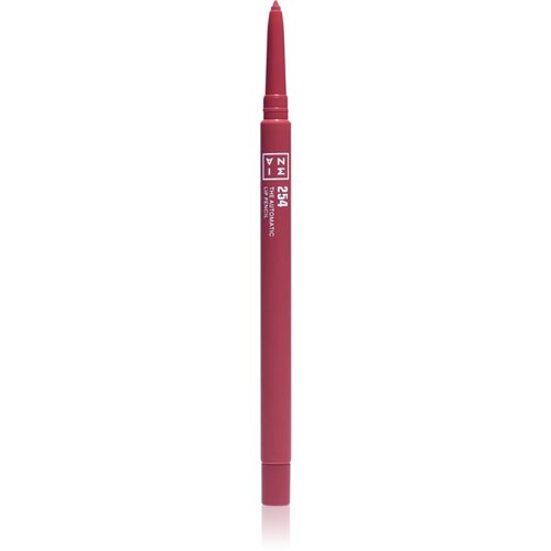 3INA The Automatic Lip Pencil črtalo za ustnice odtenek 254 - Red pink 0.35 g Slike